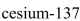 The half-life of   is 30 years.Suppose we have a   sample.Find the mass that remains after years.  