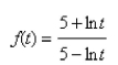 Differentiate the function.  
