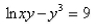 Use implicit differentiation to find   .  