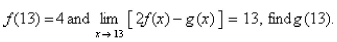If   and   are continuous functions with  