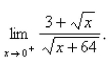 Find the limit  