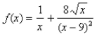 Find the interval(s) where   is continuous.