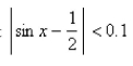 Use a graph to find a number   such that   whenever   Round yourAnswer to the nearest thousandth.