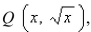 Select the correct Answer for each question. -The point   lies on the curve   If is the point   use your calculator to find the slope of the secant line   (correct to six decimal places)  for the value   A)    B)    C)    D)    E)   