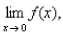 Select the correct Answer for each question. -Use the graph of the function to state the value of   if it exists.   A)    B)    C) does not exist D) 1 E)   