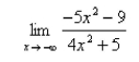 Select the correct Answer for each question. -Find the limit.   A)    B) 0 C)    D)   