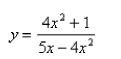 Select the correct Answer for each question. -Find the vertical asymptotes of the function.   A)    B)    C)    D)    E) none of these
