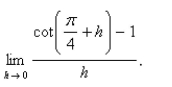 Select the correct Answer for each question. -Evaluate   A) 0 B) -2 C) 2 D) Undefined