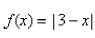 Select the correct Answer for each question. -At what point is the function   not differentiable. A)    B)    C)    D)    E)   