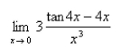 Select the correct Answer for each question. -Find the value of the limit.  