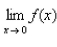 Use the graph of the function to state the value of   if it exists.Select the correct Answer   A)    B)    C) does not exist D)    E)   