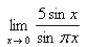 Estimate the value of the following limit by graphing the function     Round yourAnswer correct to two decimal places.