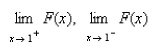 Let   Find the following limits.  