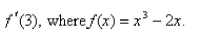 Use the definition of the derivative to find  