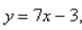   If an equation of the tangent line to the curve   at the point where   is   find