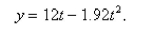 If a rock is thrown upward on the planet Mars with a velocity of   its height in meters t seconds later is given by   Find the average velocity over the time interval  