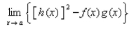 You are given that   and   Find the limit   Select the correct Answer A) 17 B) -8 C) 0 D) 22