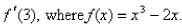 Use the definition of the derivative to find  