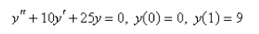 Solve the boundary-value problem, if possible.  