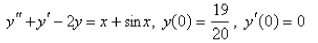 Solve the initial-value problem   ethod of undetermined coefficients.  