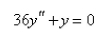Solve the differential equation.   A)    B)    C)    D)    E)   