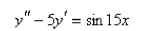 Solve the differential equation using the method of undetermined coefficients.   A)    B)    C)    D)    E)   