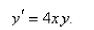Use power series to solve the differential equation.   A)    B)    C)    D)    E)   