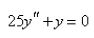 Solve the differential equation.  
