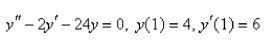 Solve the initial-value problem.   .