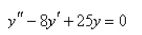 Solve the differential equation.  