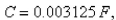 A series circuit consists of a resistor   an inductor with   a capacitor with   and a   battery.If the initial charge is 0.0008 C and the initial current is 0, find the current I(t) at time t.