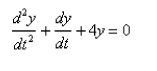 Solve the differential equation.  