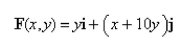 Find a function   such that   and use it to evaluate   along the given curve C.   C is the upper semicircle that starts at (1, 2) and ends at (5, 2).