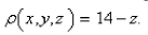Find the moment of inertia about the z-axis of a thin funnel in the shape of a cone   if its density function is  