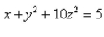 Select the correct Answer for each question. -Find a parametric representation for the part of the elliptic paraboloid   that lies in front of the plane x = 0. A)    B)    C)    D)    E)   