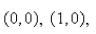 Use Green's Theorem to find the work done by the force   in moving a particle in the positive direction once around the triangle with vertices   and  