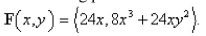 A particle starts at the point   moves along the x-axis to (3, 0)  and then along the semicircle   to the starting point.Use Green's Theorem to find the work done on this particle by the force field   Select the correct Answer A)    B)    C) 0 D)    E)   