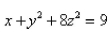 Find a parametric representation for the part of the elliptic paraboloid   that lies in front of the plane x = 0.Select the correct Answer A)    B)    C)    D)    E)   