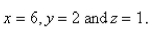 Use the Divergence Theorem to calculate the surface integral   that is, calculate the flux of   S is the surface of the box bounded by the coordinate planes and the planes  