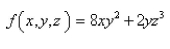 Find the gradient vector field of the scalar function   (That is, find the conservative vector field F for the potential function   of F.)  