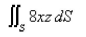 Evaluate the surface integral.   S is the part of the plane   that lies in the first octant.Select the correct Answer A)    B)    C)    D)    E)   