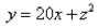 Find the area of the part of the surface   that lies between the planes x = 0, x = 4,   and  