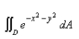 Evaluate the integral by changing to polar coordinates.     is the region bounded by the semicircle   and the -axis.