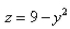 Find the volume of the solid bounded in the first octanat bounded by the cylinder   and the planes  