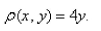 Find the mass and the center of mass of the lamina occupying the region R, where R is the region bounded by the graphs of   and having the mass density  