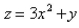 Find the area of the surface S where S is the part of the plane   that lies above the triangular region with vertices  