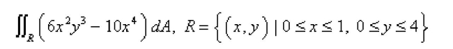 Select the correct Answer for each question. -Calculate the double integral.   A)    B)    C)    D)    E)   