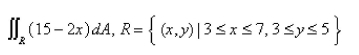 Select the correct Answer for each question. -Evaluate the double integral by first identifying it as the volume of a solid.   A)    B)    C)    D)    E)   