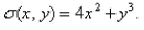 Select the correct Answer for each question. -An electric charge is spread over a rectangular region   ind the total charge on R if the charge density at a point   in R (measured in coulombs per square meter)  is   A) 84 coulombs B) 222 coulombs C) 22 coulombs D) 56 coulombs