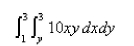 Select the correct Answer for each question. -Evaluate the iterated integral.   A)    B)    C)    D)    E)   